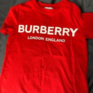 Kids Burberry shirt
